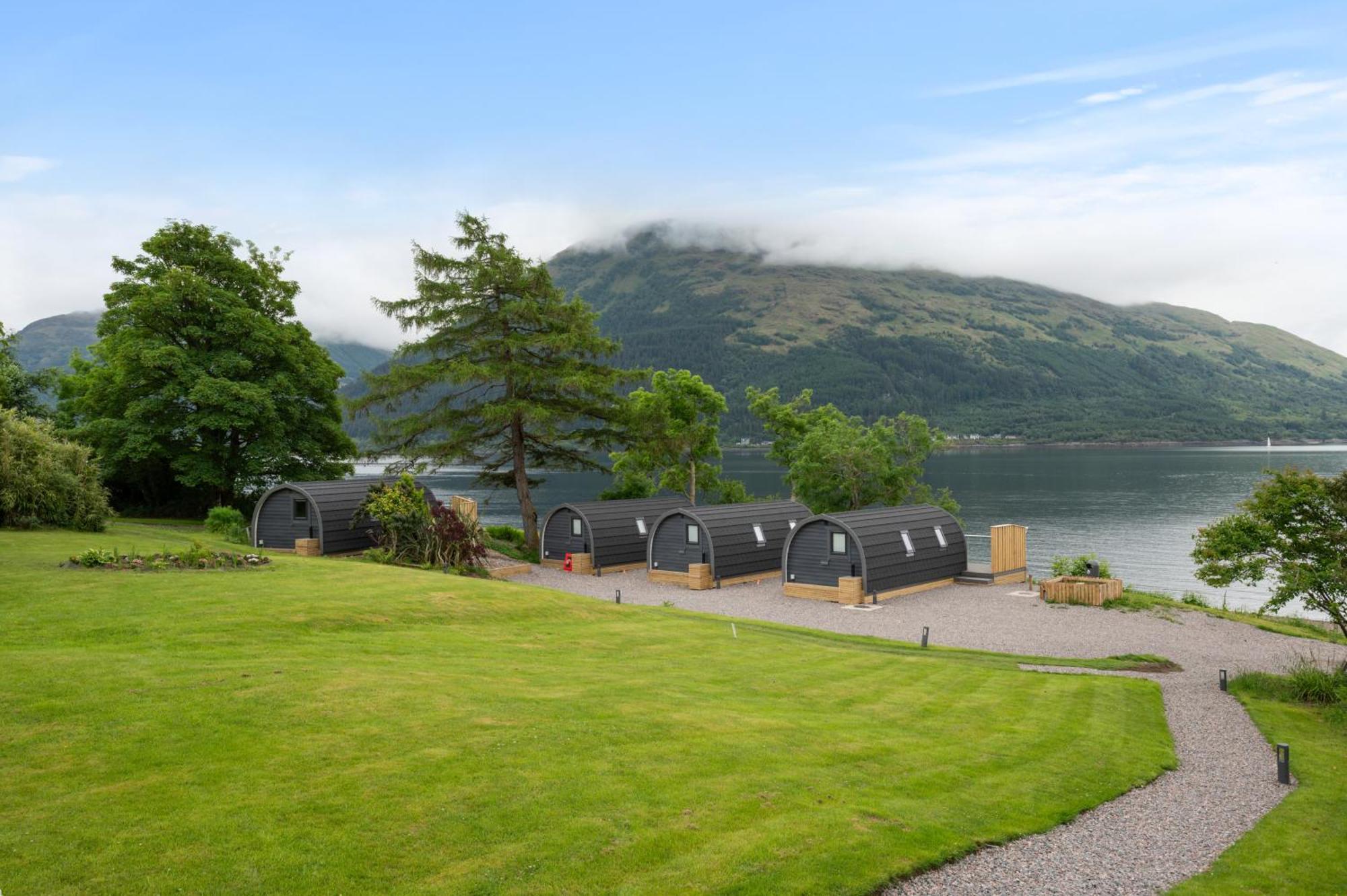 Onich Hotel & Lochside Beach Pods Dış mekan fotoğraf
